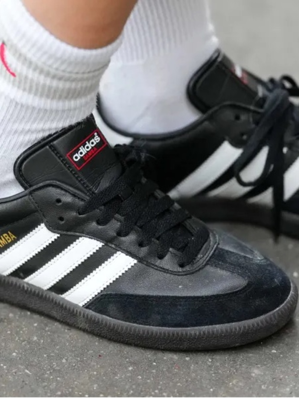 adidas Samba Men’s Sneakers in Black and White